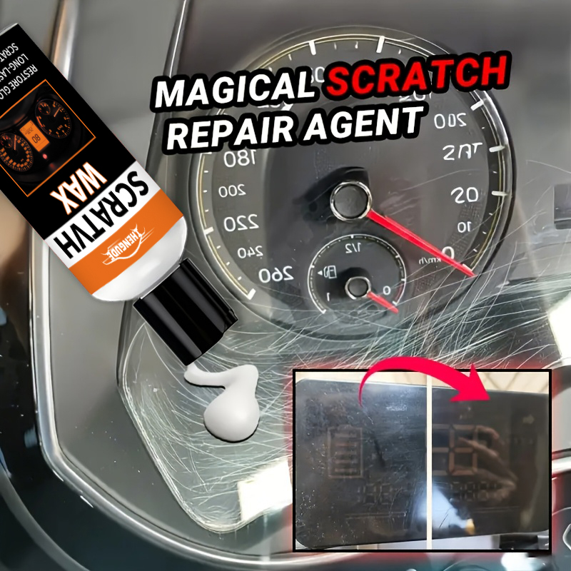Glass Break Detector - Car Scratch Repair Wax, Dashboard Screen