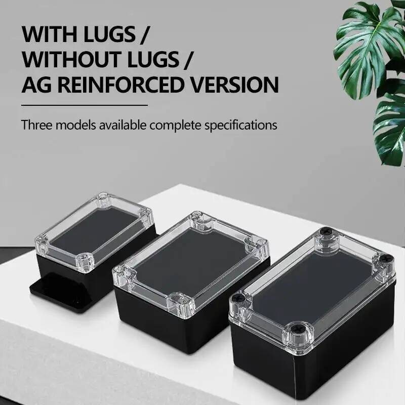 Home Security Cameras Outdoor - 2pcs Transparent Cover Waterproof Junction Box