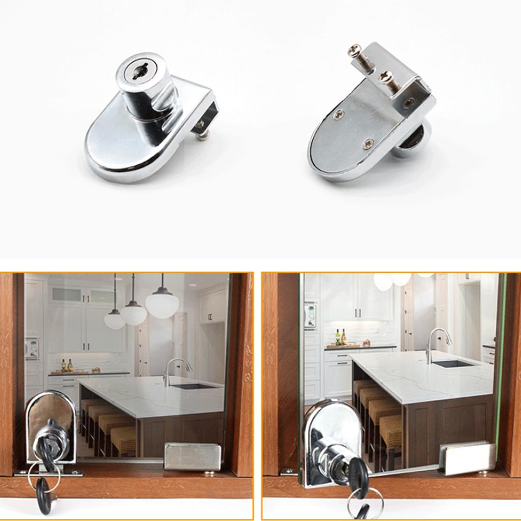 Home Security Officer - Metal Alloy Cabinet Drawer Lock Keyed