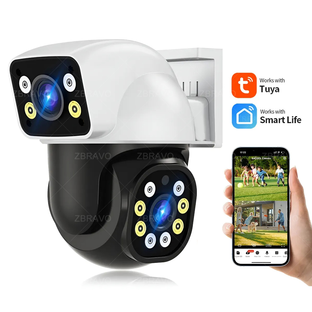 Home Security Ideas - Smartlife 8MP WiFi Tuya Outdoor Camera