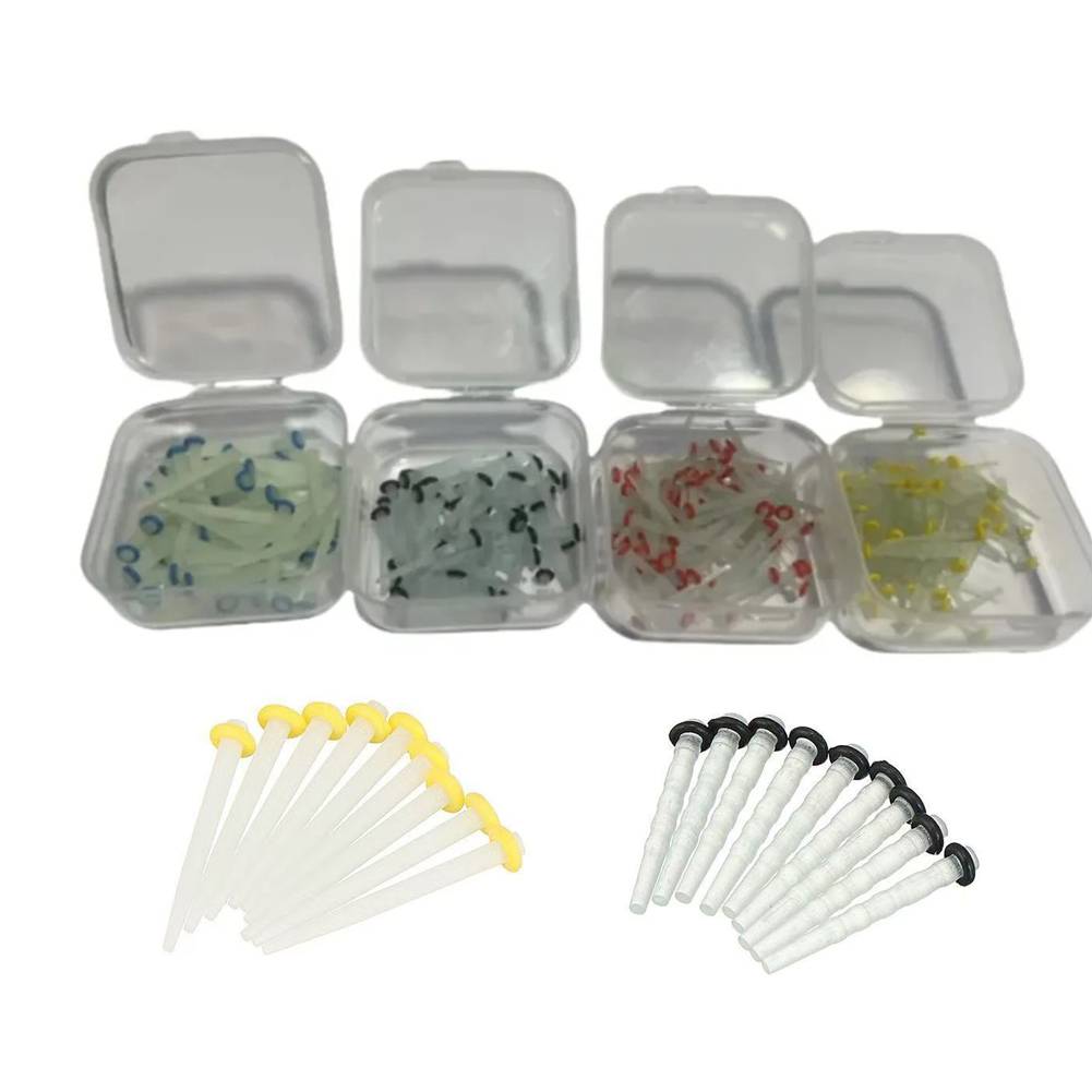 Glass Break Detector - 100Pcs/box Dental Fiber Posts Screw Quartz