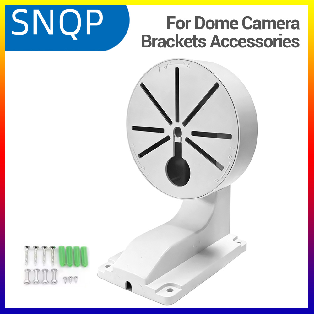 Home Security Ideas - L-shaped home office dome camera mount