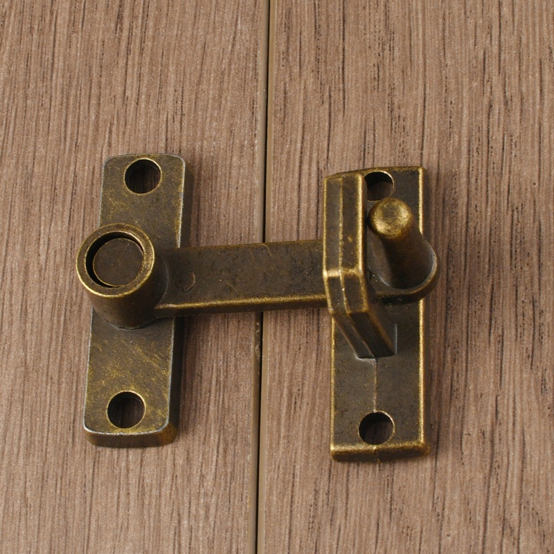 Door Chain Guard - 1 Set Bronze Sliding Window Door