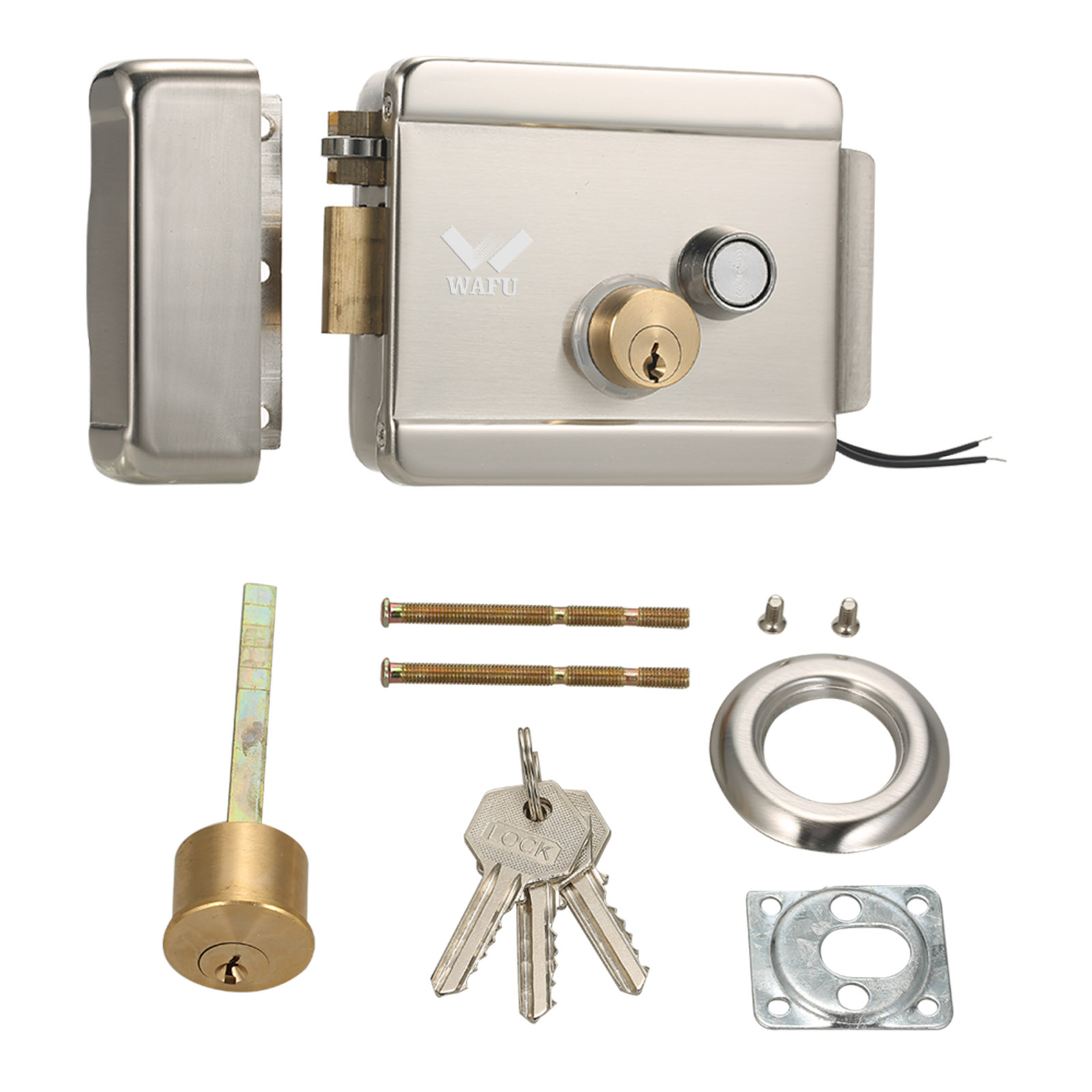 Home Security Officer - WAFU Smart Electric Gate Door Lock