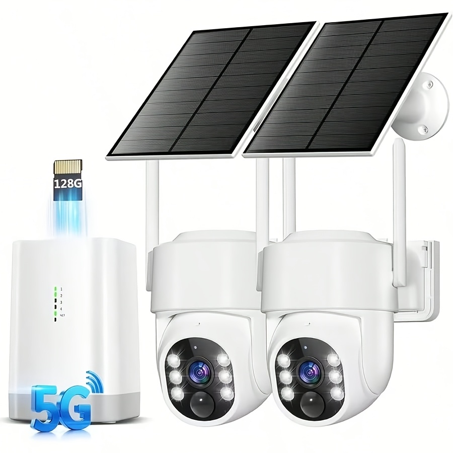 Home Security Cameras No Subscription - 4MP Security Cameras Wireless Outdoor,No Subscription