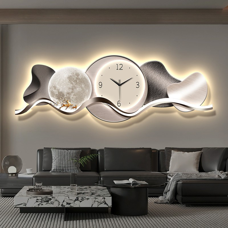 Home Security Number - Designer Security Wall Clock Unique Quiet
