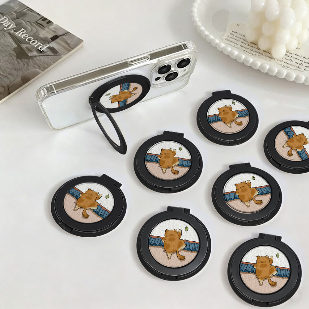 Home Security Officer - Cartoon Cat Finger Grip Universal Paste
