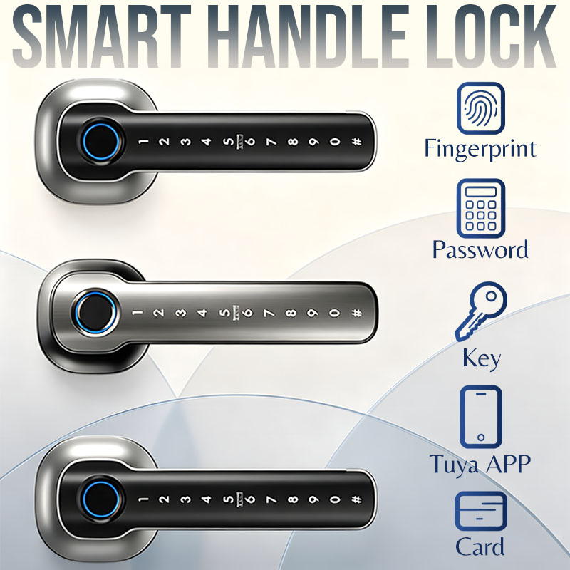 Home Security Essential - Home Security Devices Smart Fingerprint Door