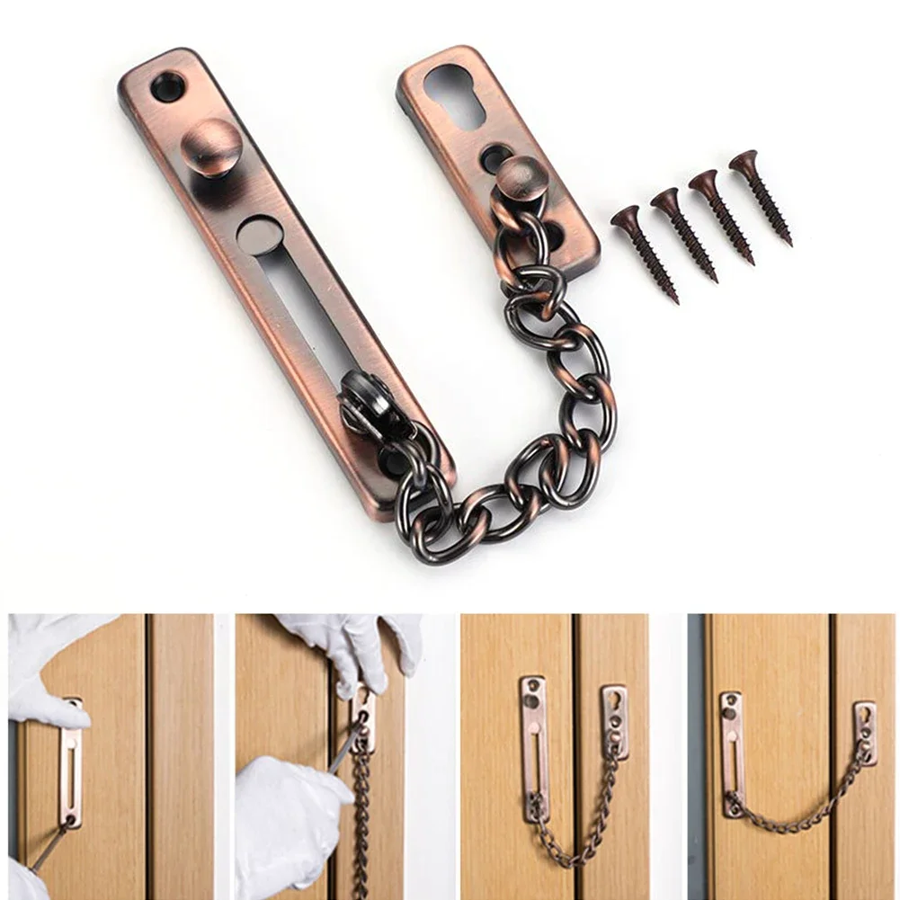 Home Security Essential - Door Chain with Lock Door Lock