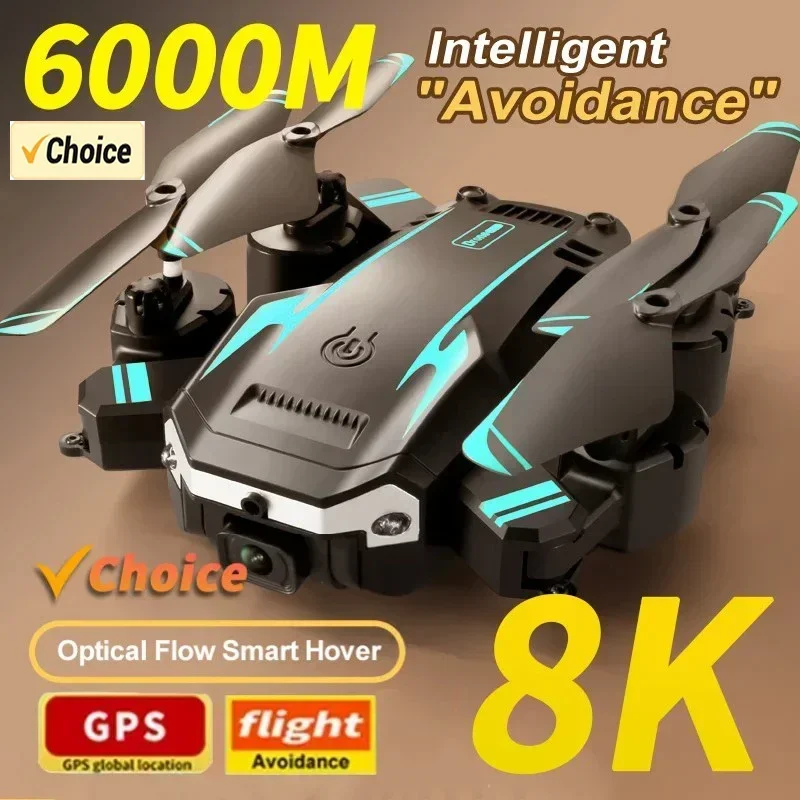 Home Security Cameras Outdoor - G6 pro Drone with 8K Dual
