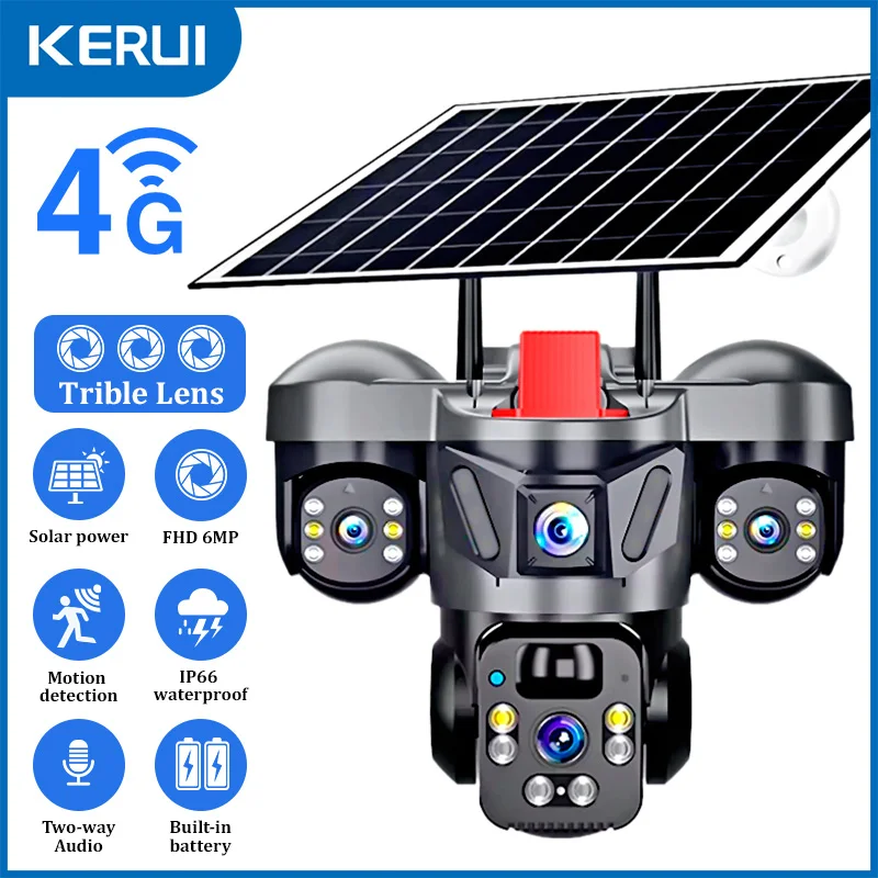 Home Security Ideas - KERUI V380 Pro Outdoor PTZ 6MP