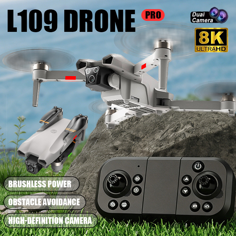 Home Security Cameras Outdoor - NEW Hot L017 Pro Drone Brushless