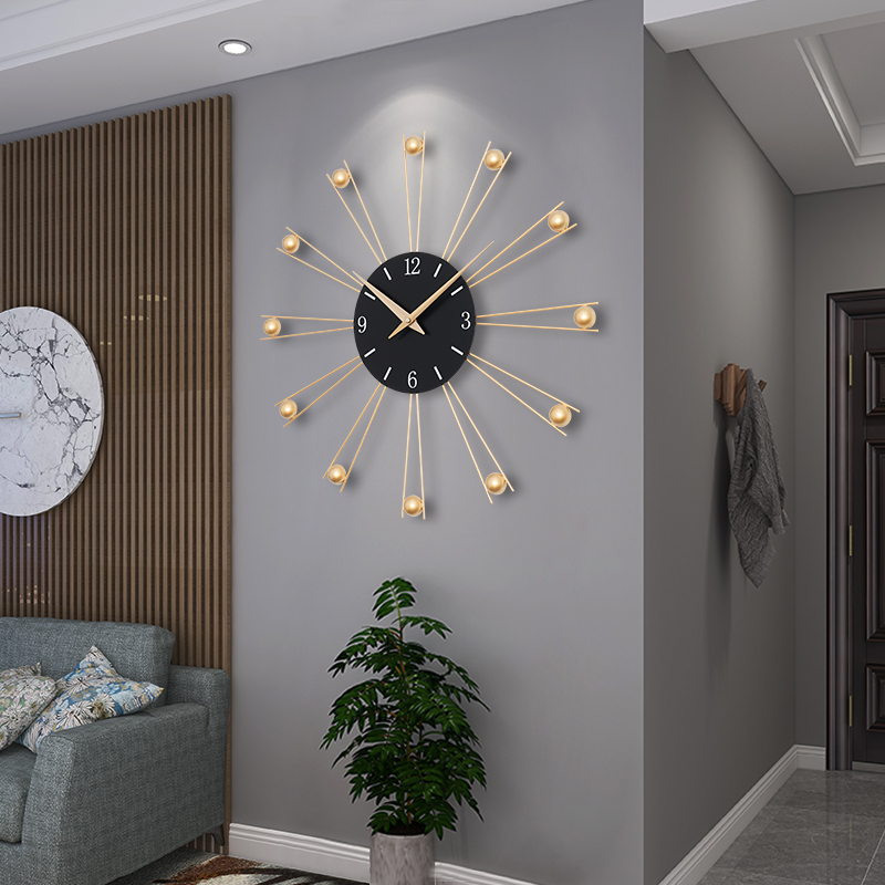 Home Security Number - Numbers Fashion Security Wall Clock Unusual