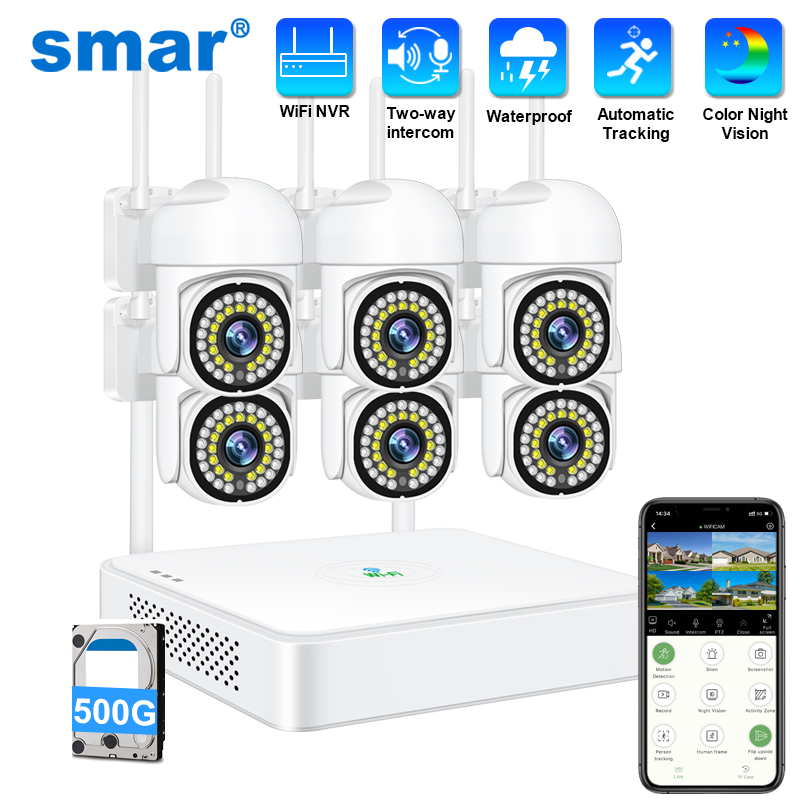 Home Security Ideas - Smar 3MP Wireless CCTV Security Camera
