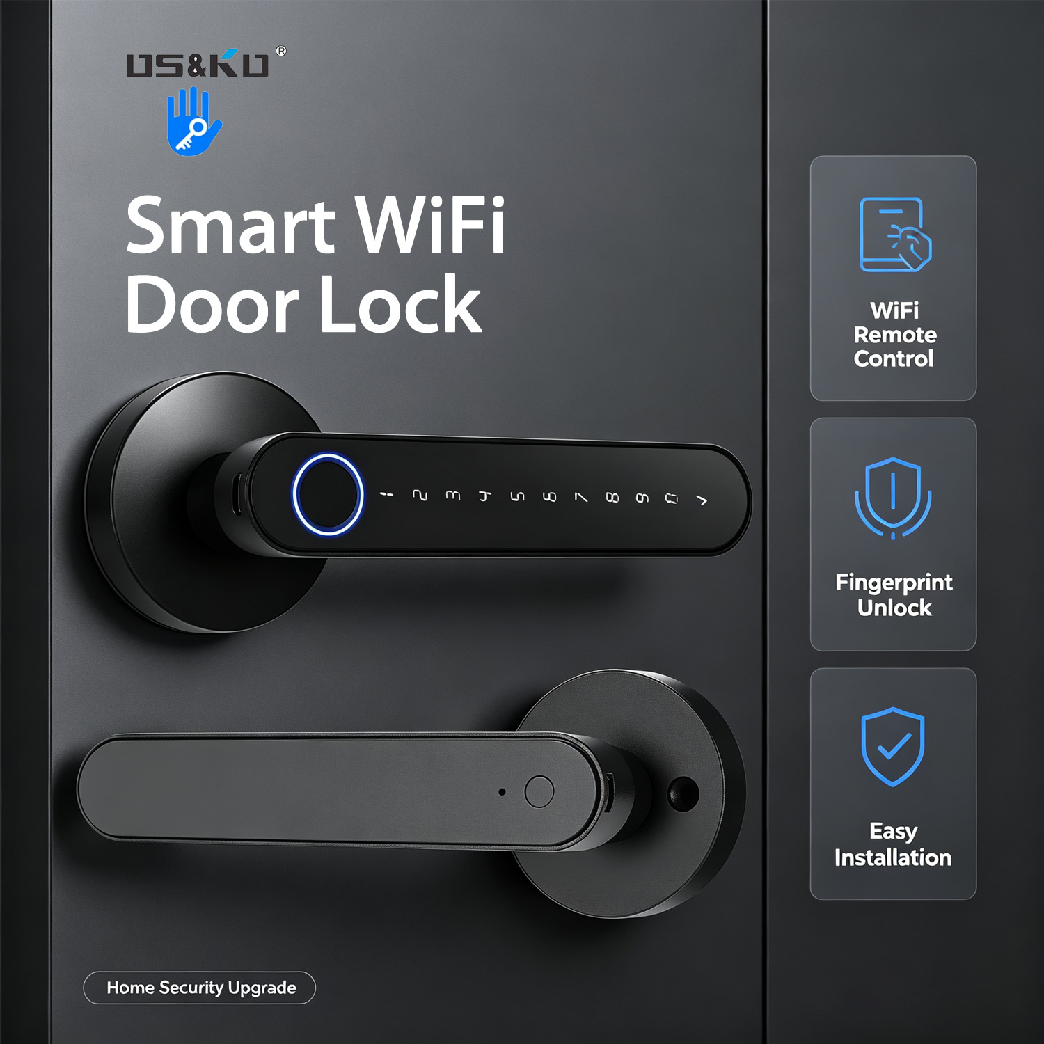Home Security Officer - TTLock Smart Digital Door Lock, 5