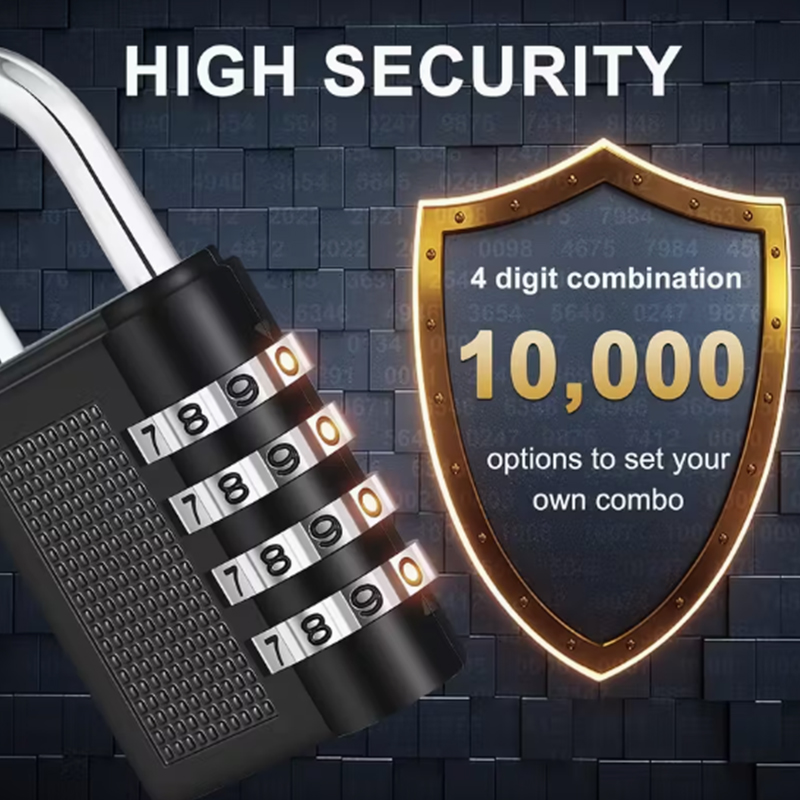 Metal 4-Digit Code Lock Outdoo - đánh giá và giá Home Security Essential