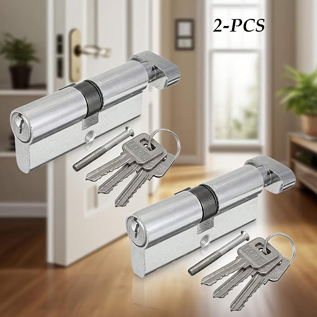 2Pcs Set Aluminum Lock Cylinde - đánh giá và giá Home Security Essential