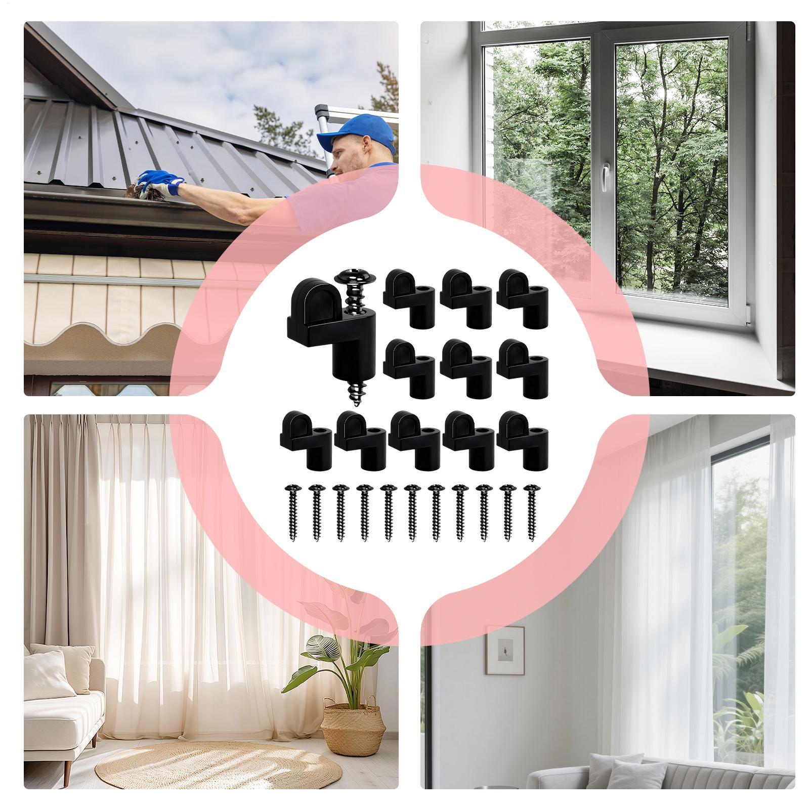 Window Screen Clips 3/8-Inch L - đánh giá và giá Home Security Ring
