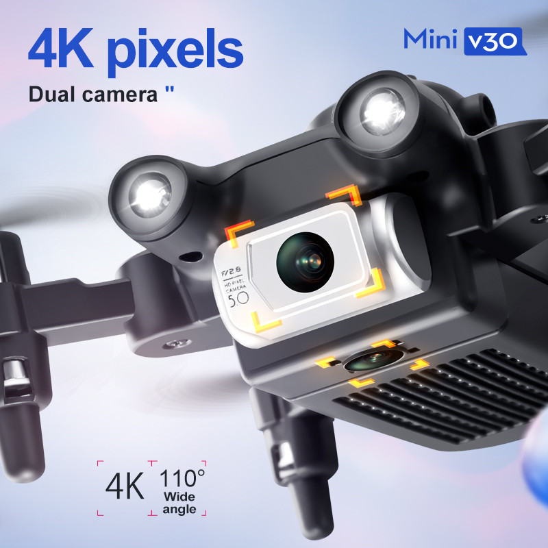 Mini V30 WiFi FPV Drone With 4 - đánh giá và giá Home Security Cameras Outdoor