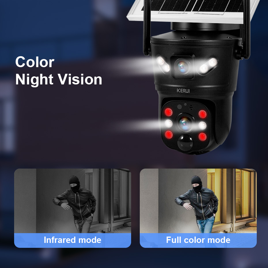 KERUI 6MP 4G SIM WiFi Solar Ca - đánh giá và giá Home Security Ideas