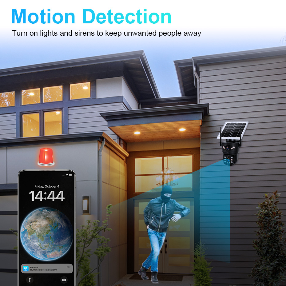 KERUI 6MP 4G SIM WiFi Solar Ca - đánh giá và giá Home Security Ideas
