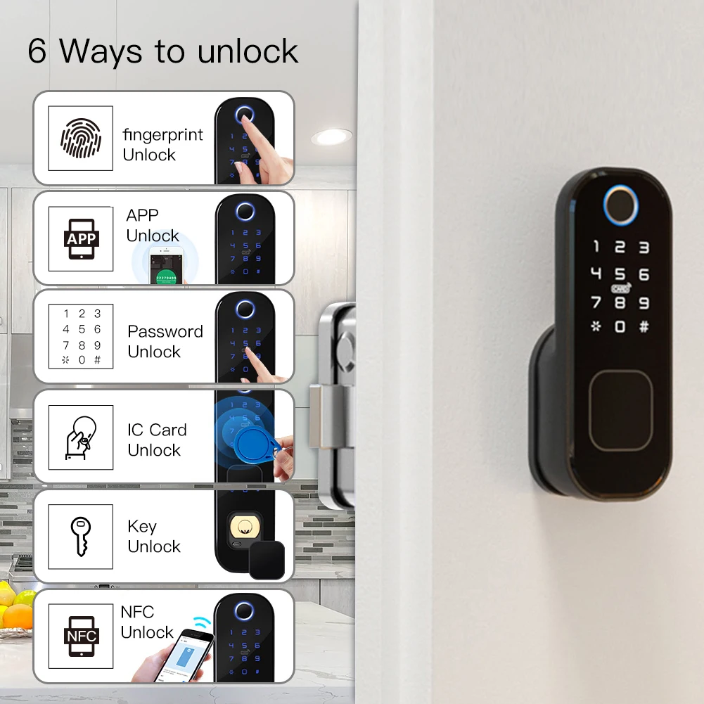 MOES WiFi Tuya Thông Minh Khóa - đánh giá và giá Home Security Ideas