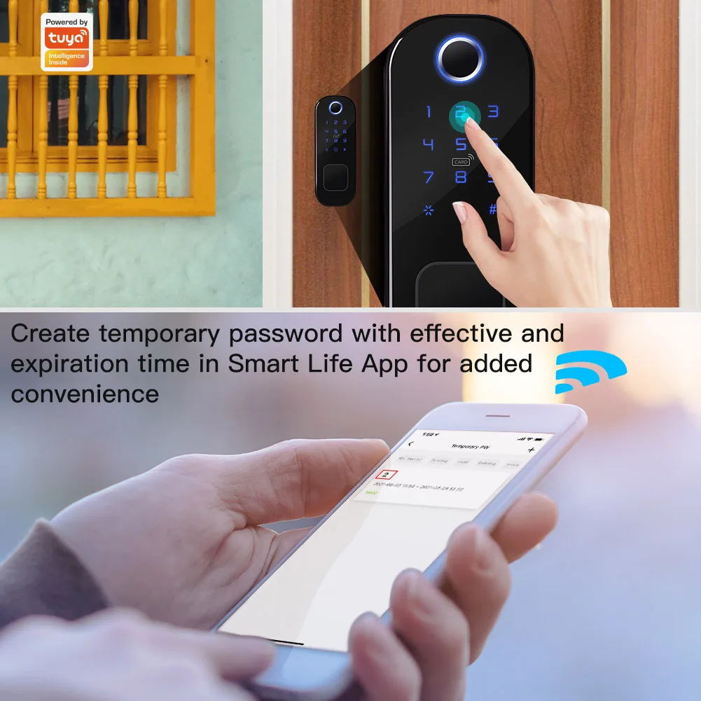 MOES WiFi Tuya Thông Minh Khóa - đánh giá và giá Home Security Ideas