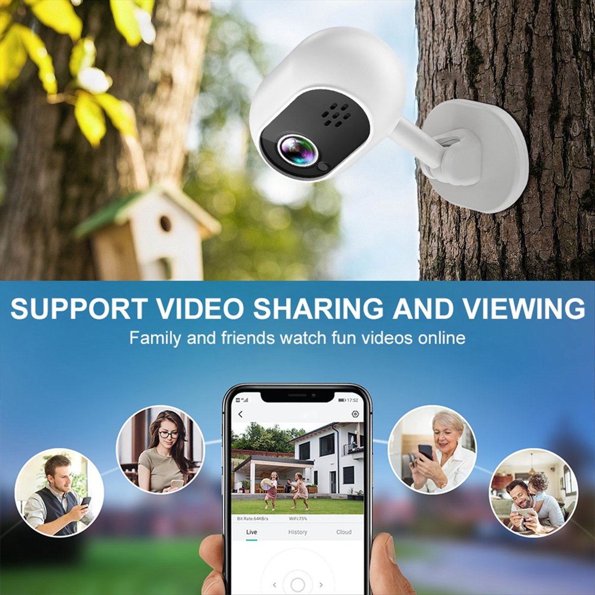 A4 1080P Smart Mini Wifi IP Ca - đánh giá và giá Home Security Cameras Wireless
