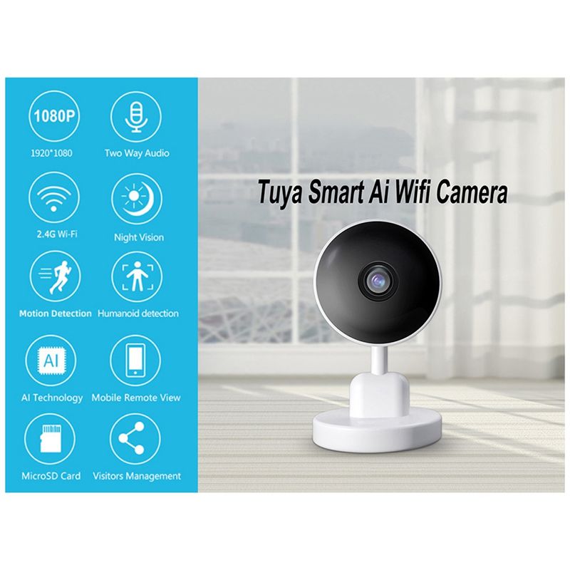 Essential Indoor Wifi Tuya Cam - đánh giá và giá Home Security Essential