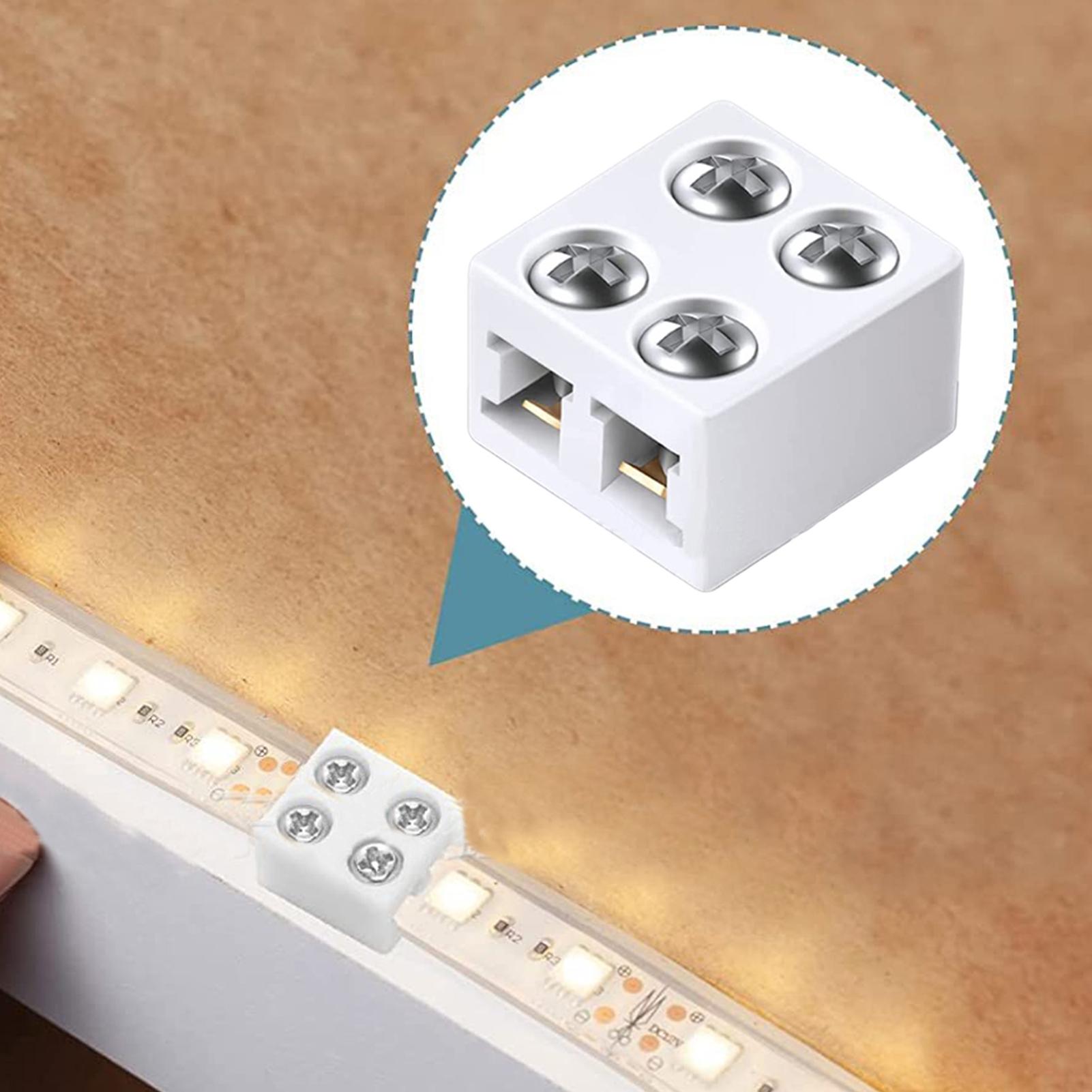 LED strip connectors 8mm solde - đánh giá và giá Home Security Providers