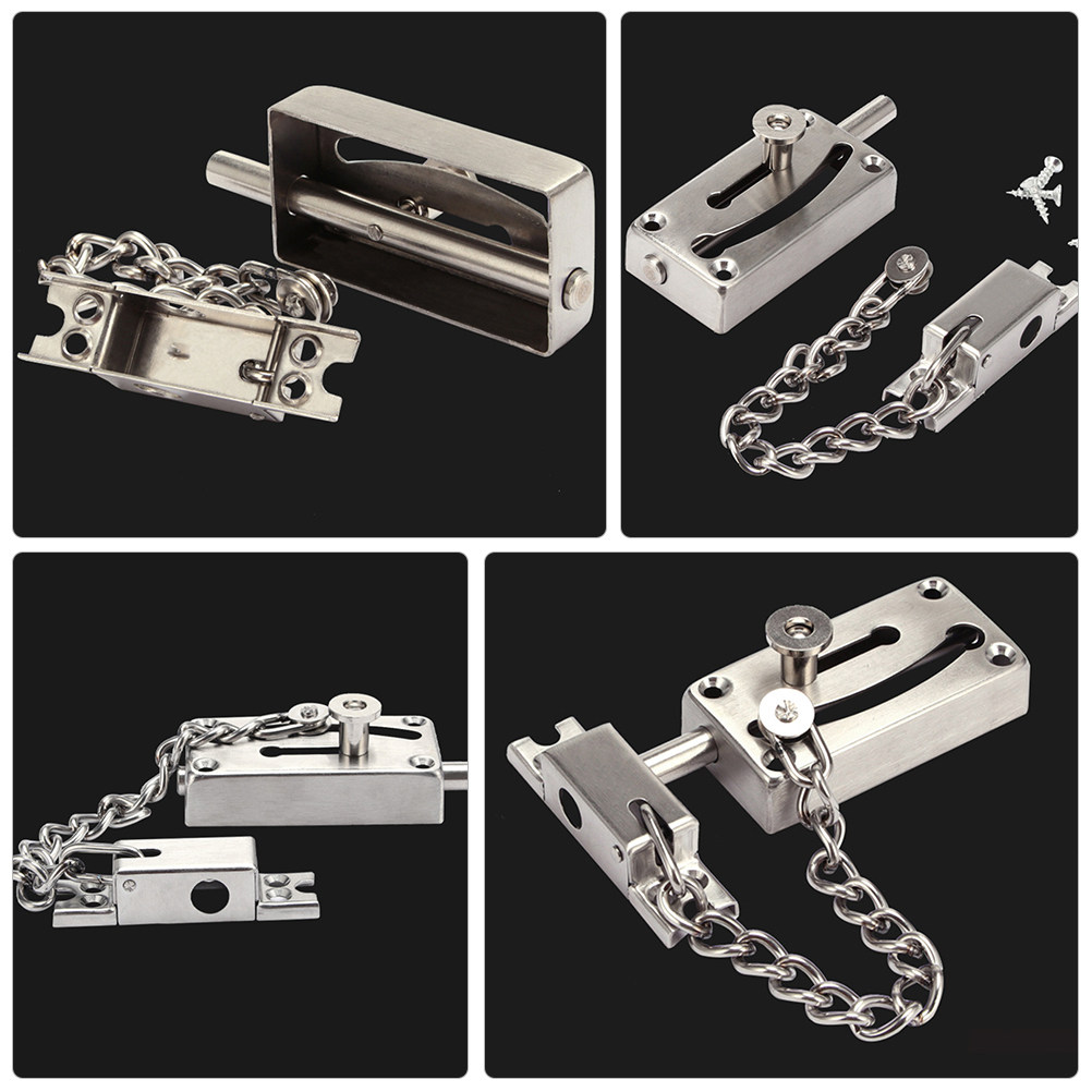 Door Chain Lock Iron Construct - đánh giá và giá Door Chain Guard