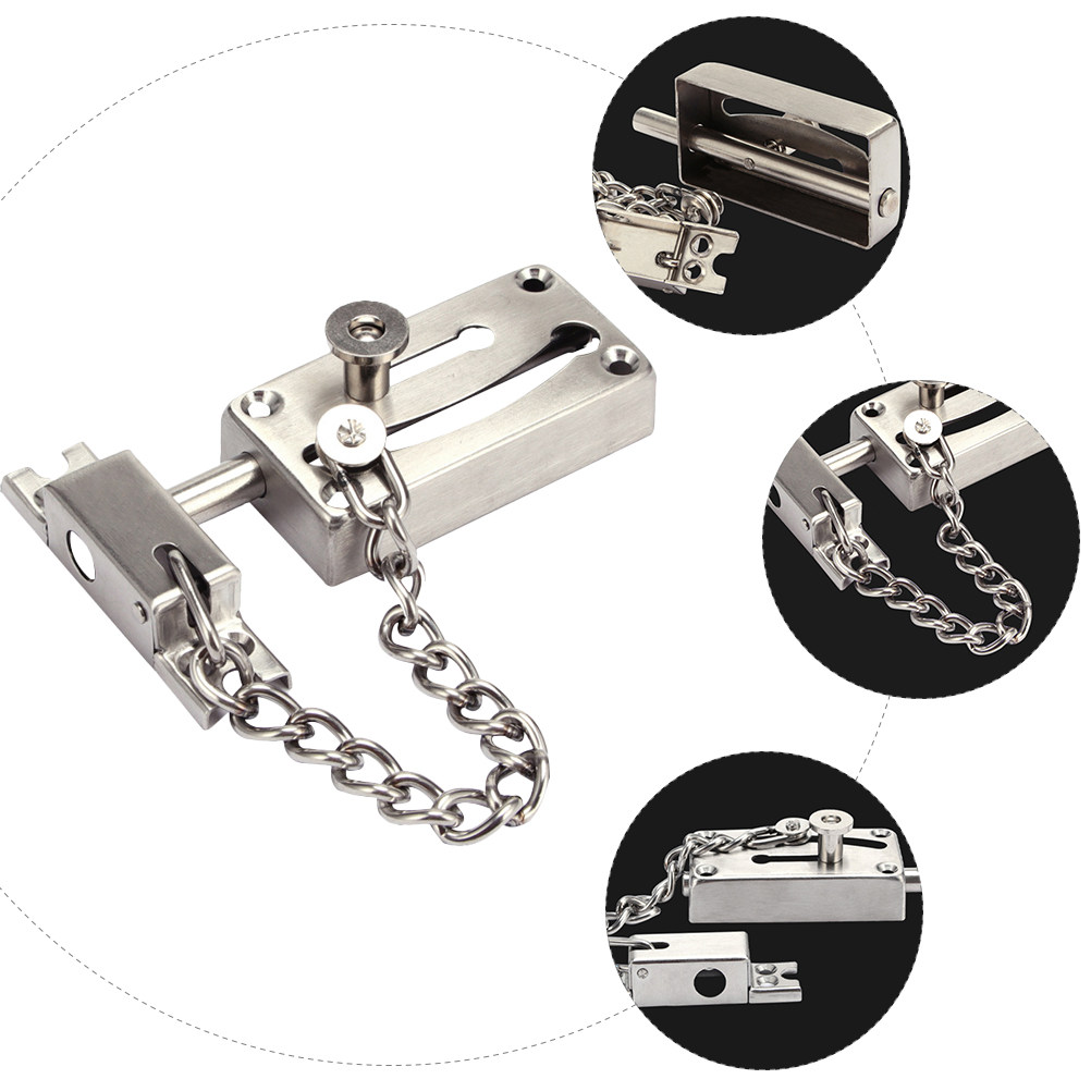 Door Chain Lock Iron Construct - đánh giá và giá Door Chain Guard
