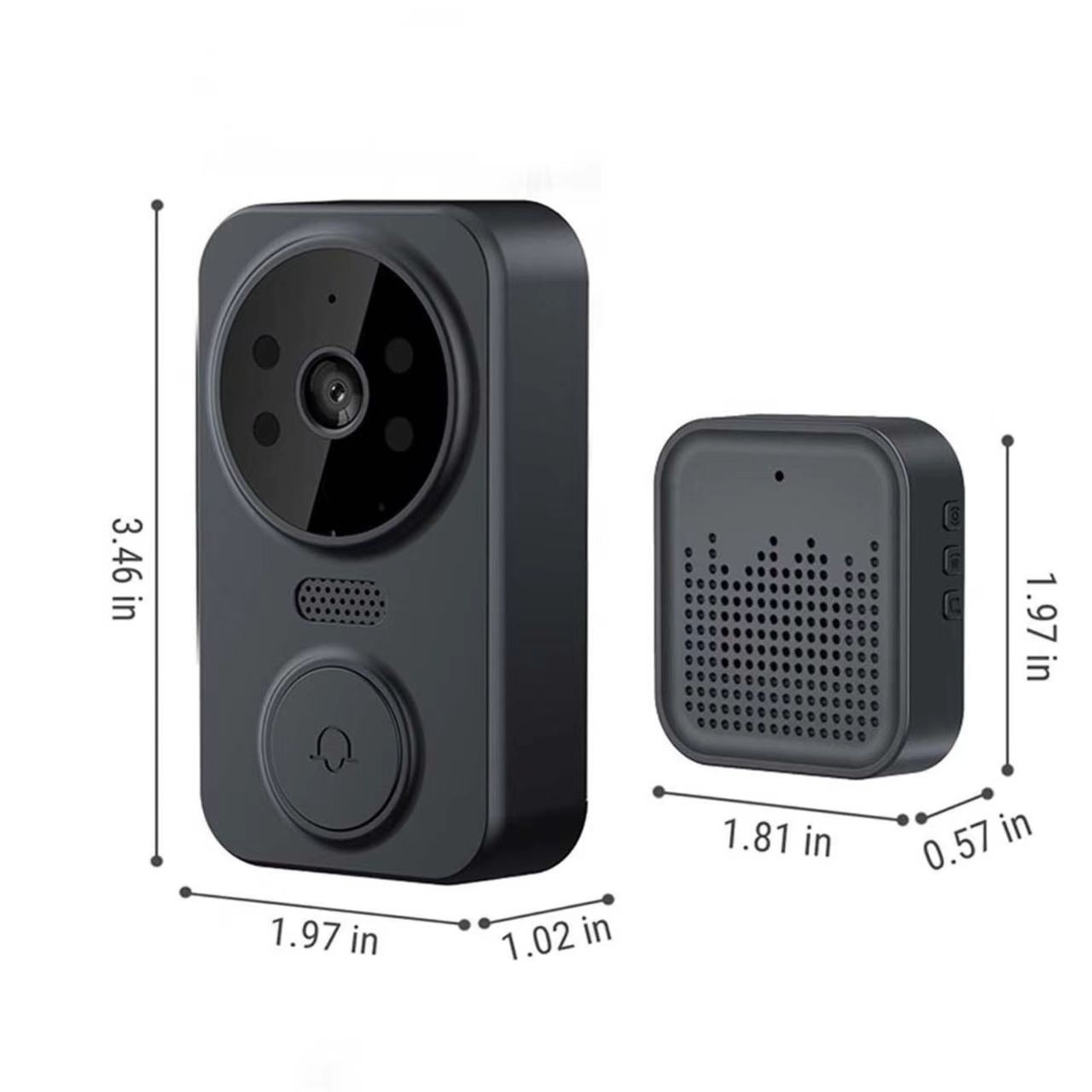 Tuya WIFI Doorbell Smart Home  - đánh giá và giá Home Security Cameras Wireless