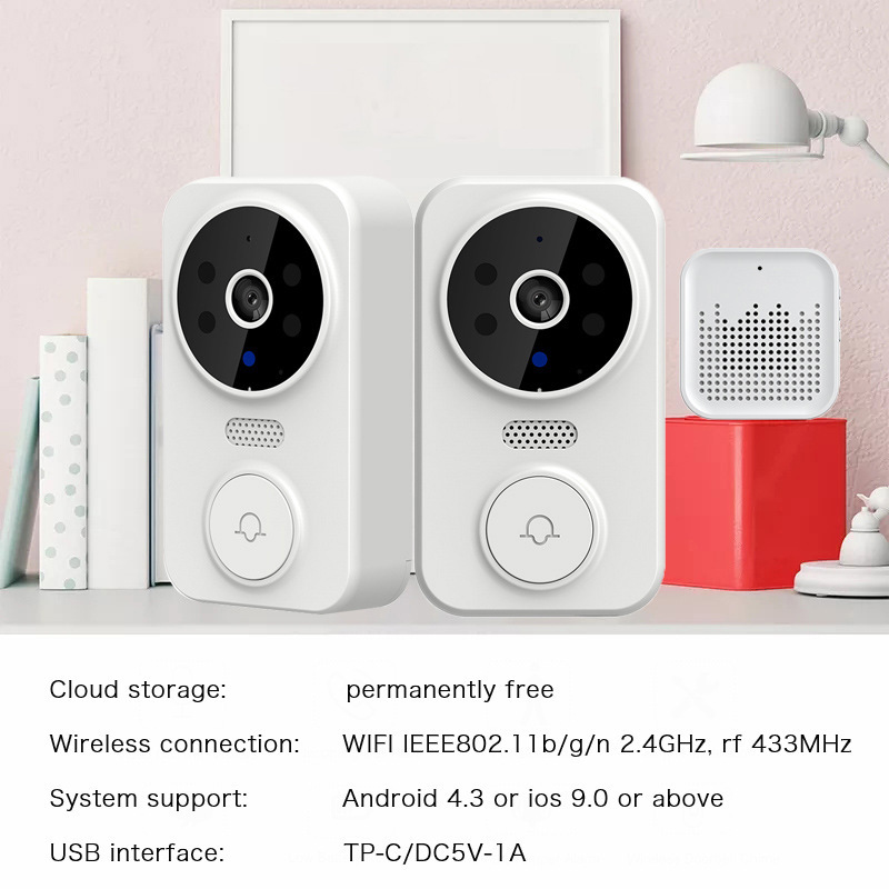 Tuya WIFI Doorbell Smart Home  - đánh giá và giá Home Security Cameras Wireless