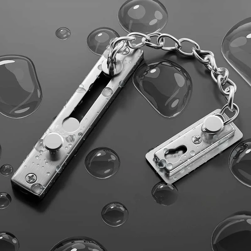No Drill Stainless Steel Secur - đánh giá và giá Door Chain Guard