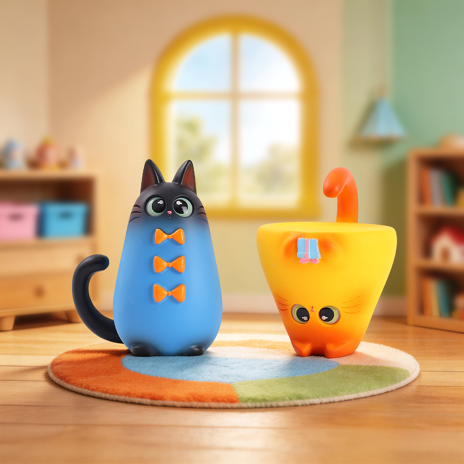 Blind Box Cat Figurine Resin C - đánh giá và giá Home Security Officer