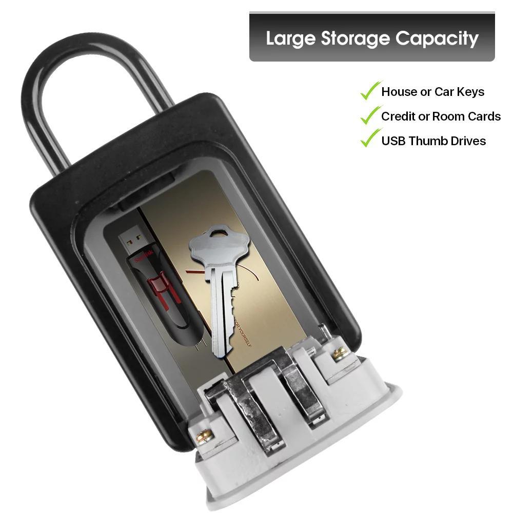 Wall Mount Key Lock Box 4 Digi - đánh giá và giá Home Security Officer