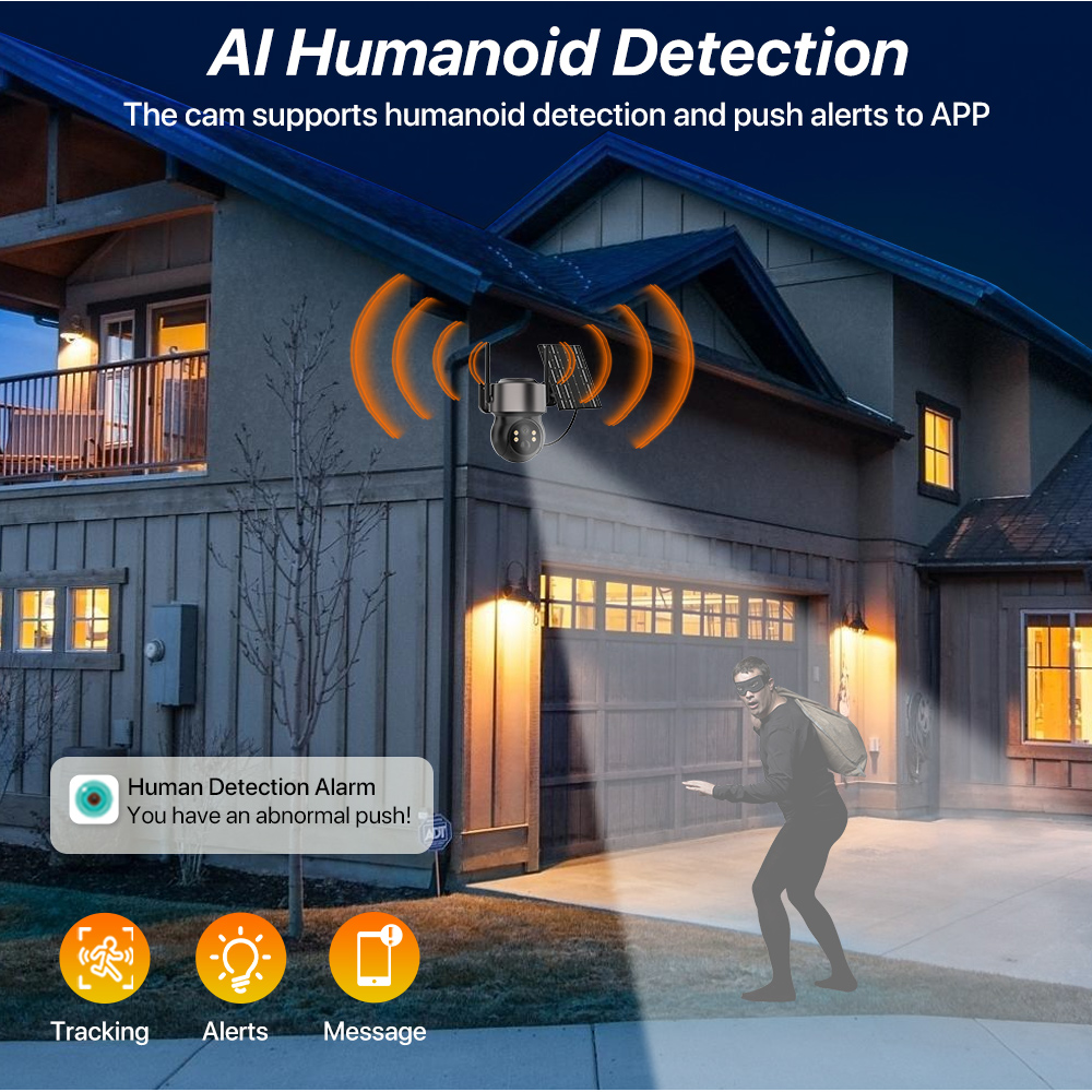 4MP 4G SIM Solar Battery Power - đánh giá và giá Home Security Cameras Wireless