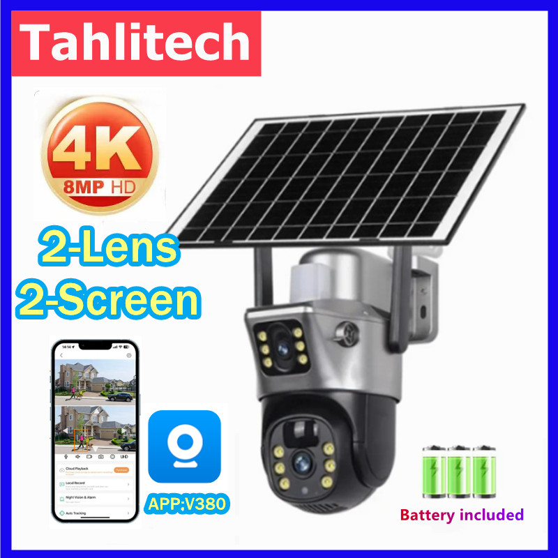 Tahlitech Solar Camera 4G Sim  - đánh giá và giá Home Security Cameras Wireless