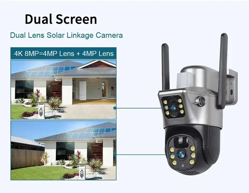 Tahlitech Solar Camera 4G Sim  - đánh giá và giá Home Security Cameras Wireless