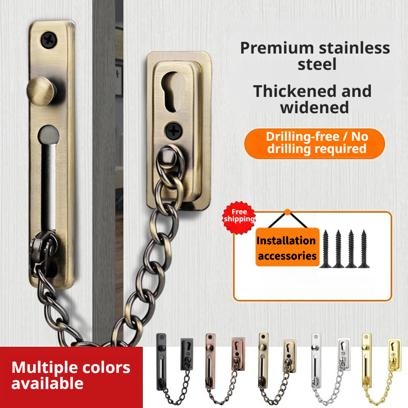Door Chain Lock Stainless Stee - đánh giá và giá Door Chain Guard