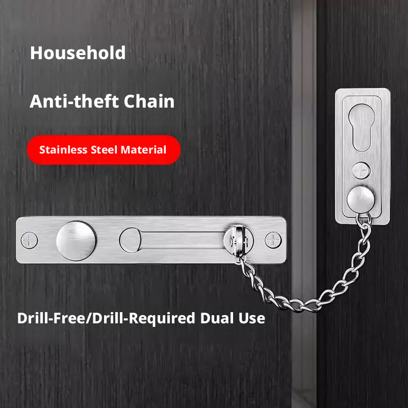 Door Chain Lock Stainless Stee - đánh giá và giá Door Chain Guard