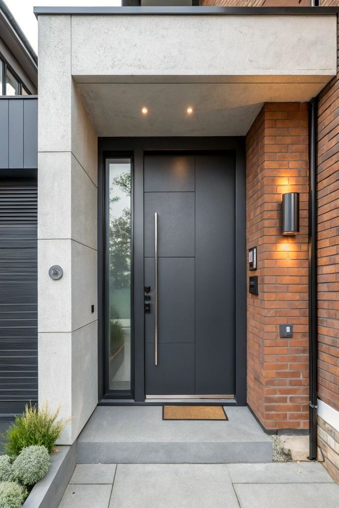 Modern Design Exterior Door En - đánh giá và giá Home Security Providers