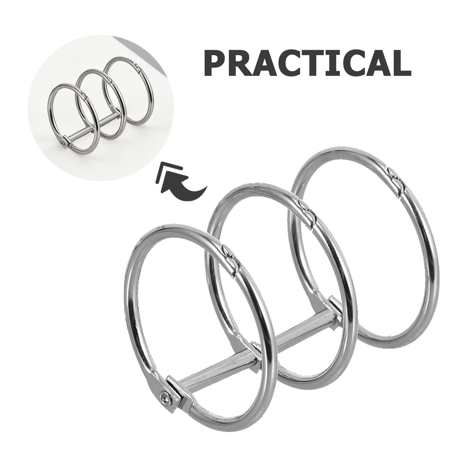 8Pcs Secure Snap Split Hinged  - đánh giá và giá Home Security Ring