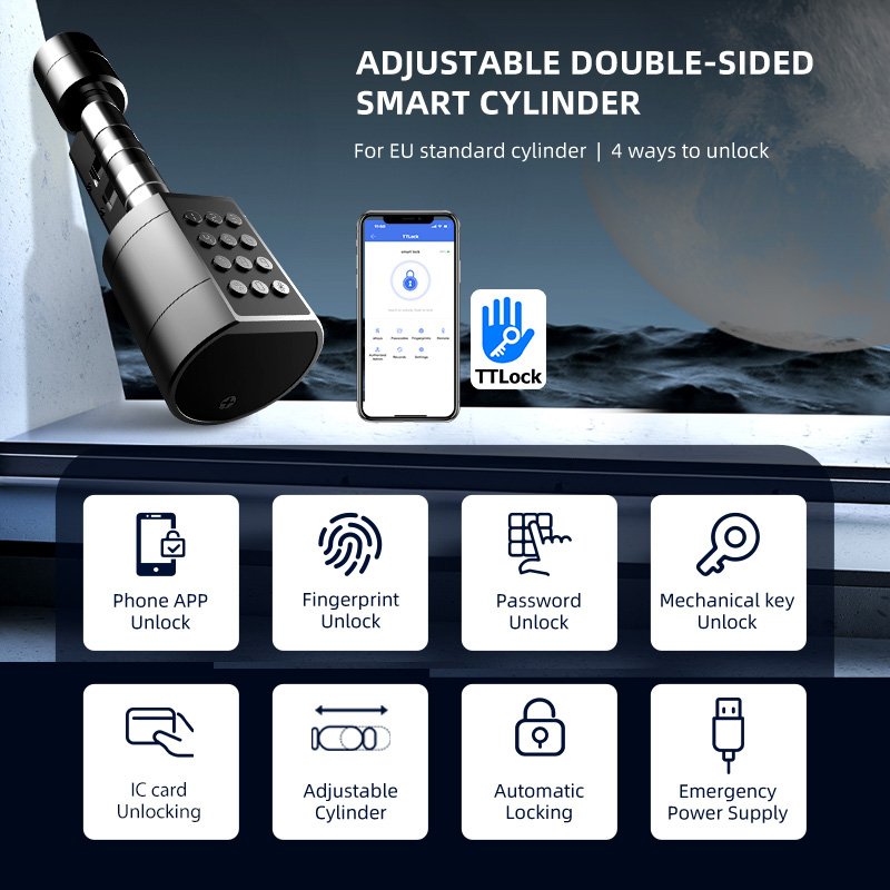 Smart Euro Cylindrical Door Lo - đánh giá và giá Home Security Ideas