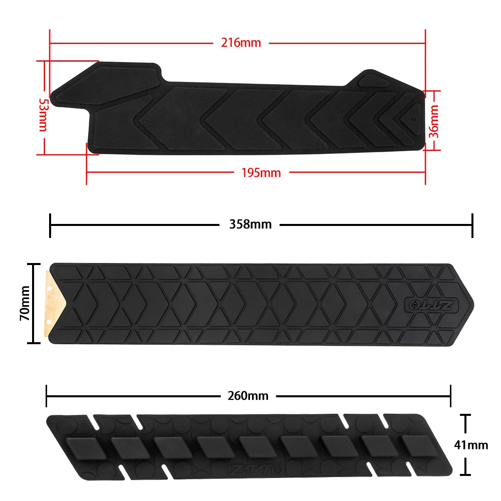 ZTTO MTB Road Bike Frame Prote - đánh giá và giá Door Chain Guard