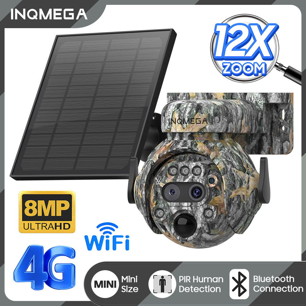 INQMEGA 8MP Solar Powered Came - đánh giá và giá Home Security Cameras Wireless