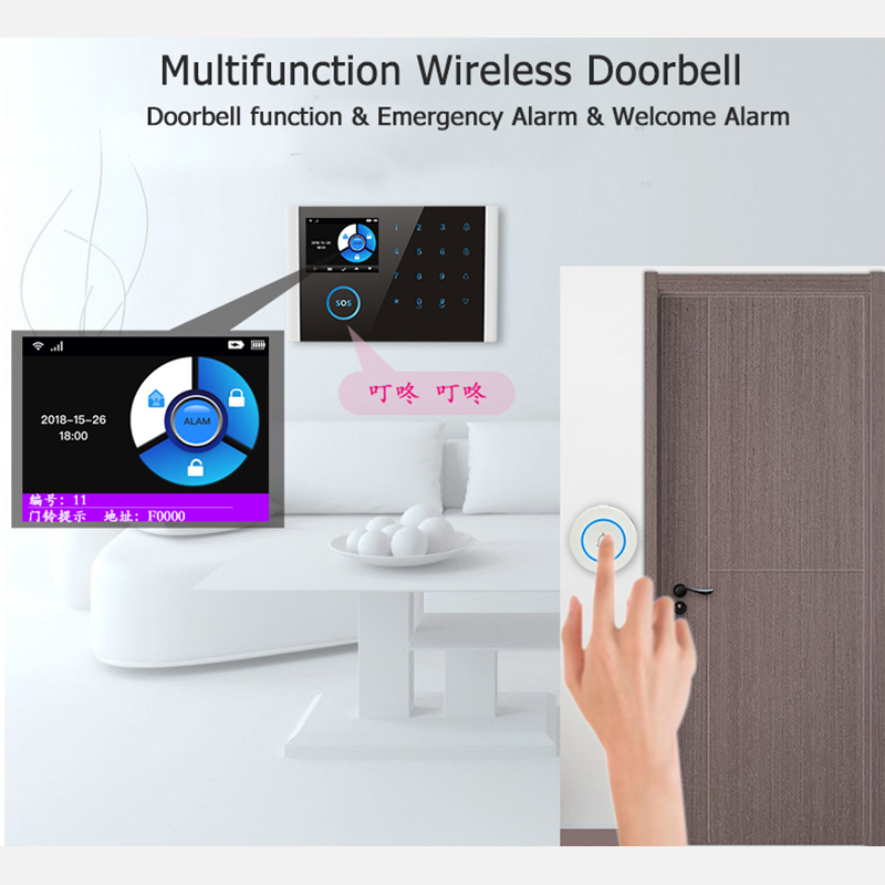 New 433MHz Wireless Doorbell D - đánh giá và giá Home Security Essential