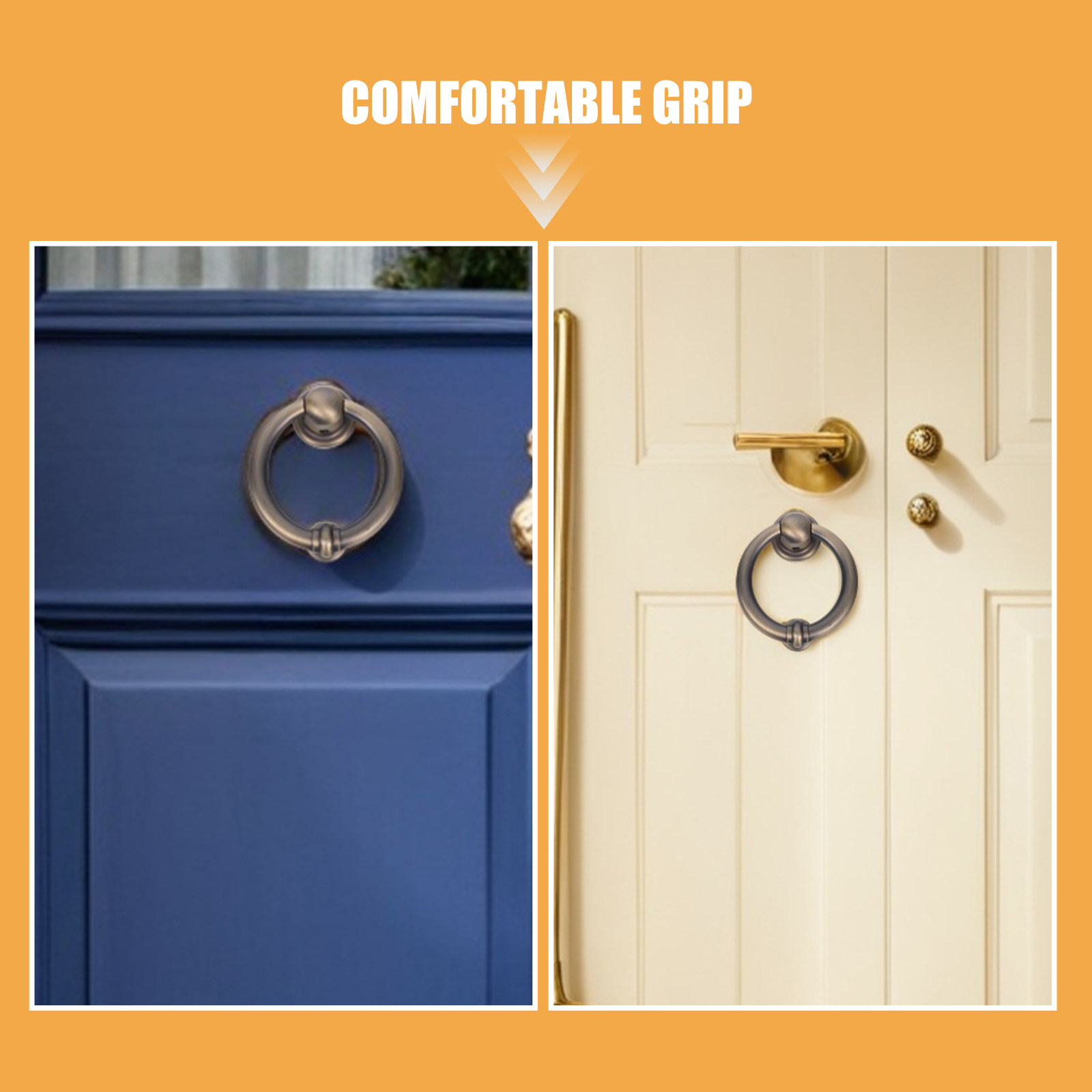 2Pcs Classical Home Door Knock - đánh giá và giá Home Security Ring