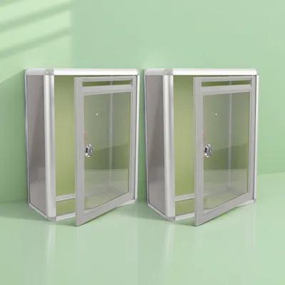 2Pcs Transparent Mail Box Meta - đánh giá và giá Home Security Officer